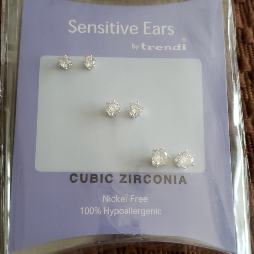 New Cubic zirconia 3 pack
